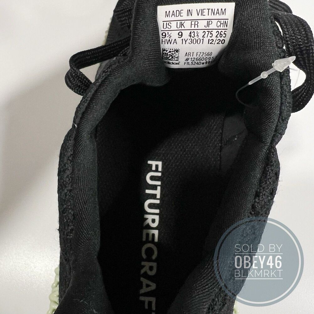 Adidas Futurecraft 4D Shoes Black Green FZ2560 Men's US 9.5 - Picture 6 of 6
